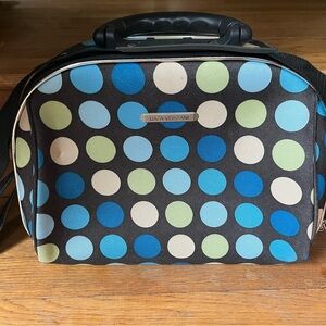 Polka Dot Women's Bag - Black, Blue, Green